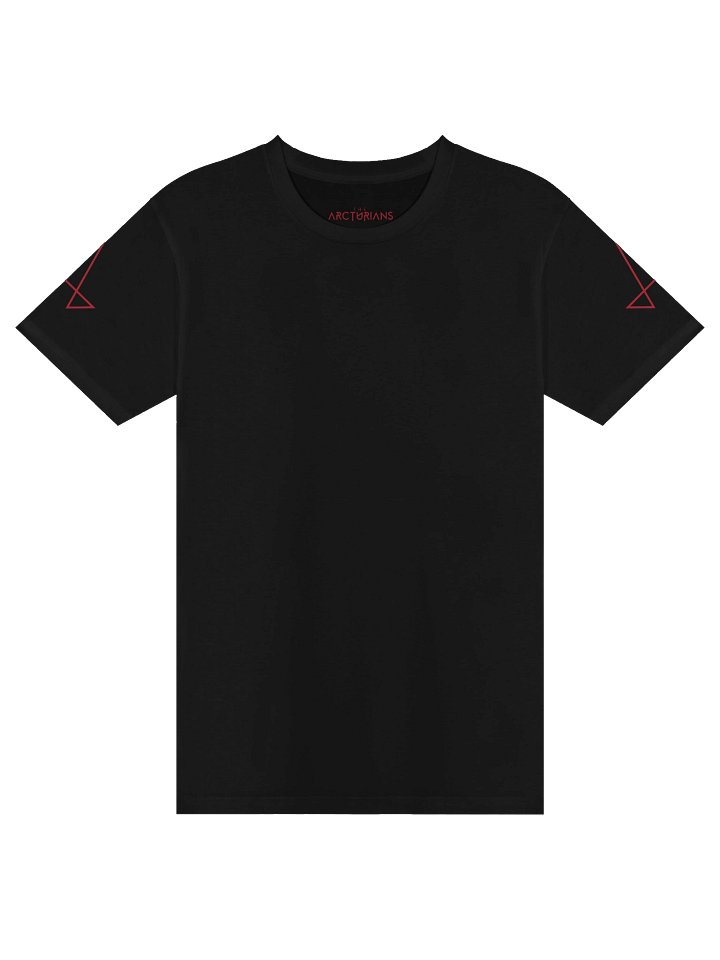 BLACK-RED ARC TEE product image (1)