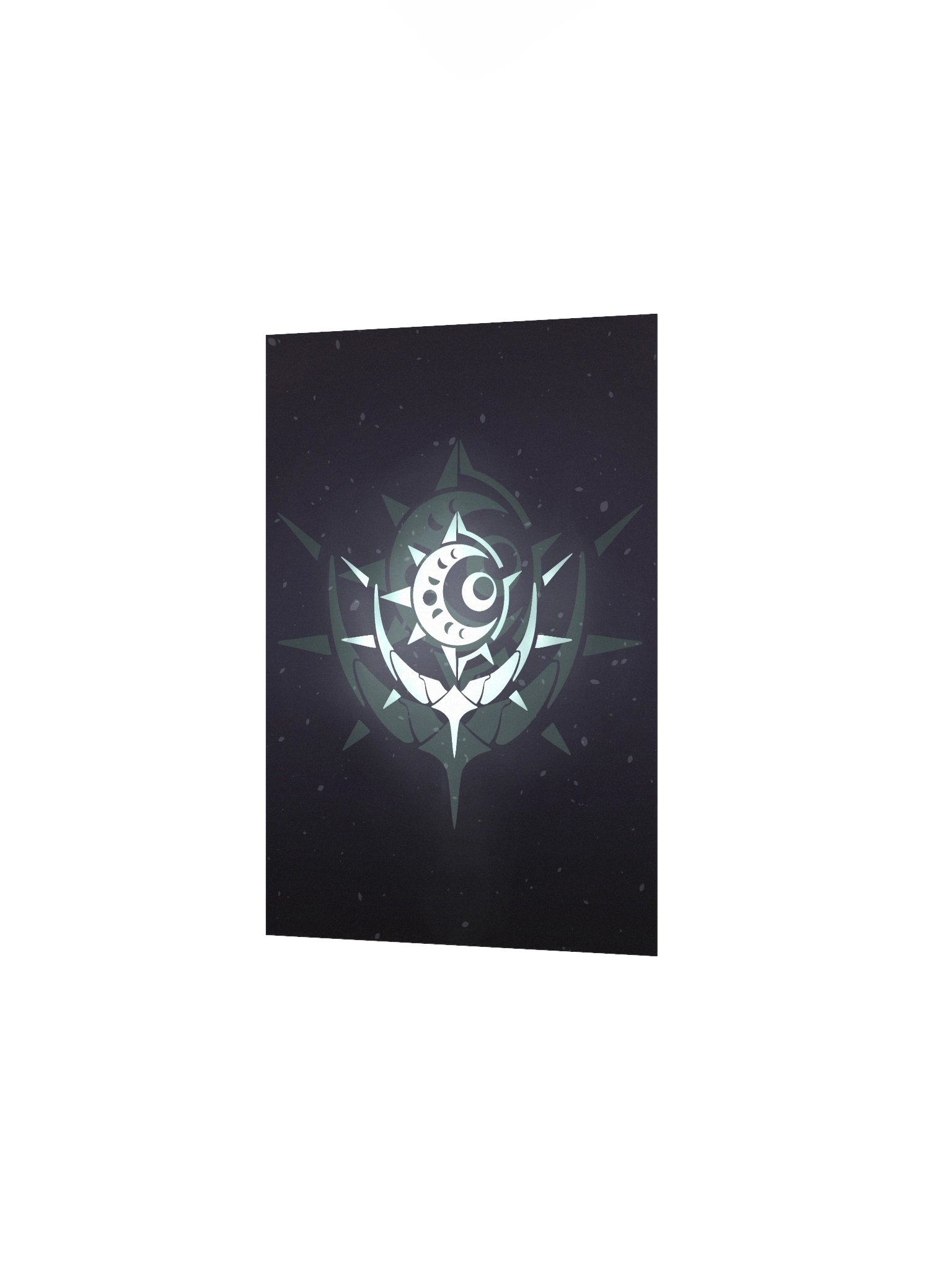 Matte Paper Poster - Moon Mark Design product image (2)