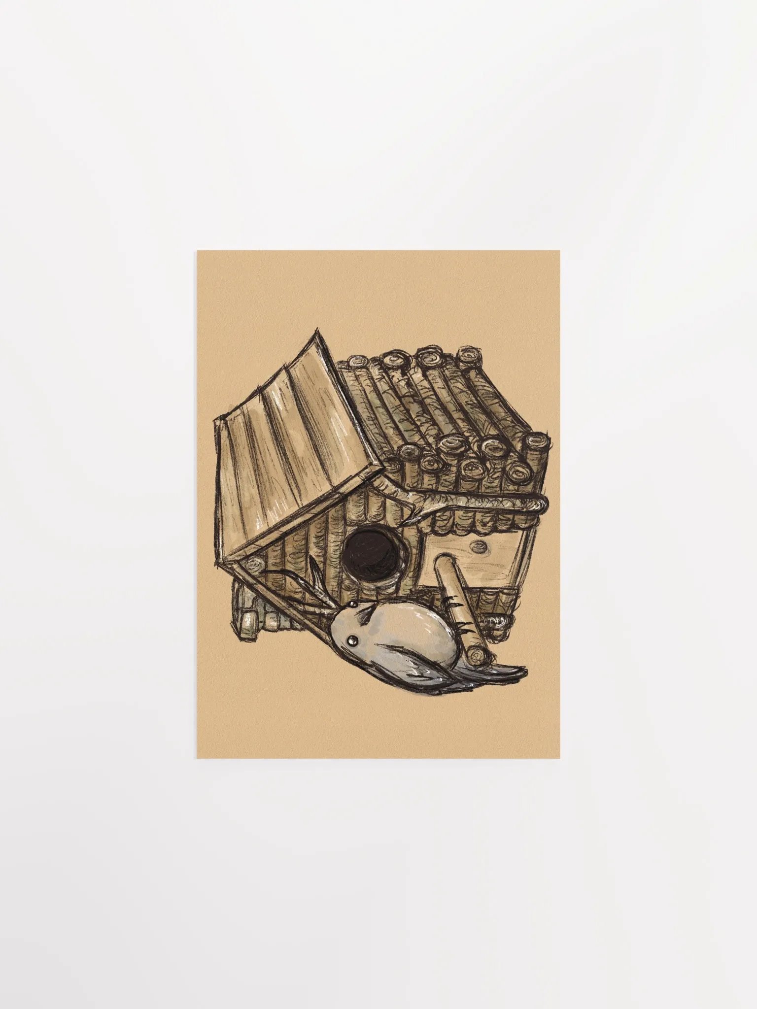 Cabin Birdhouse product image (2)