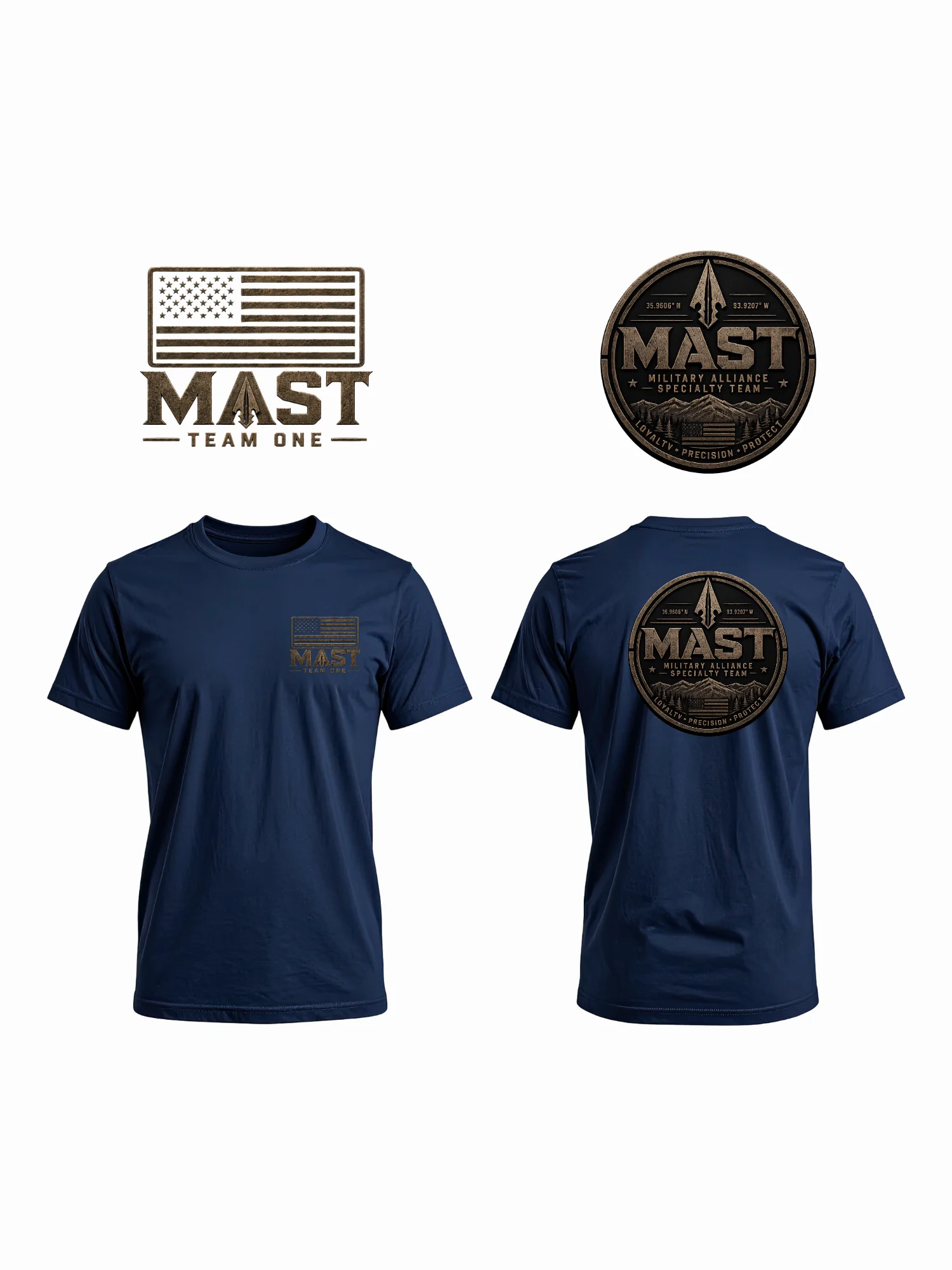 Team One - MAST T-shirt product image (1)