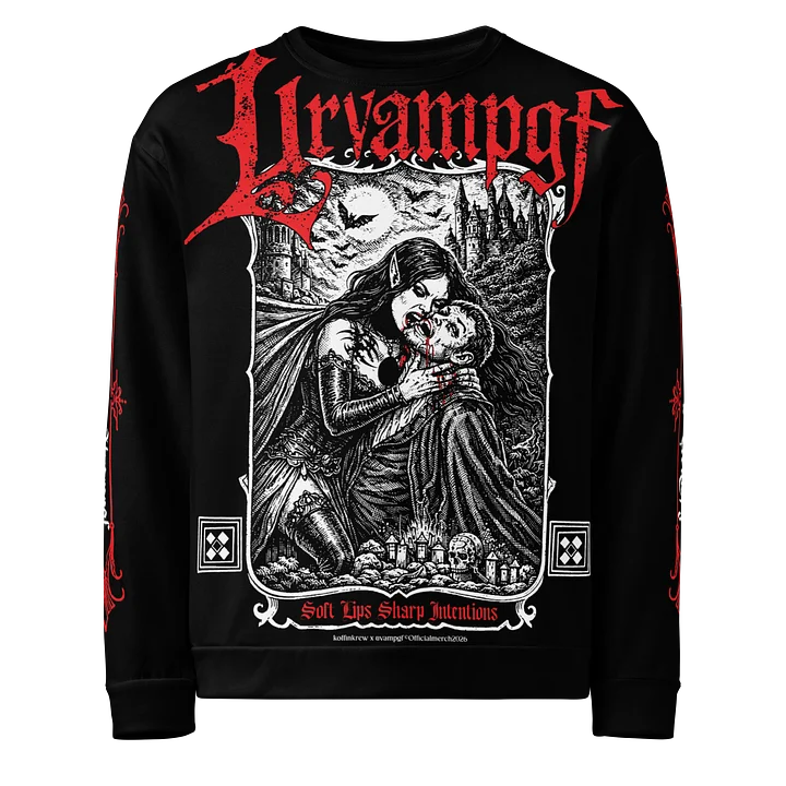 Soft Lips Sharp Intentions Sweatshirt product image (1)