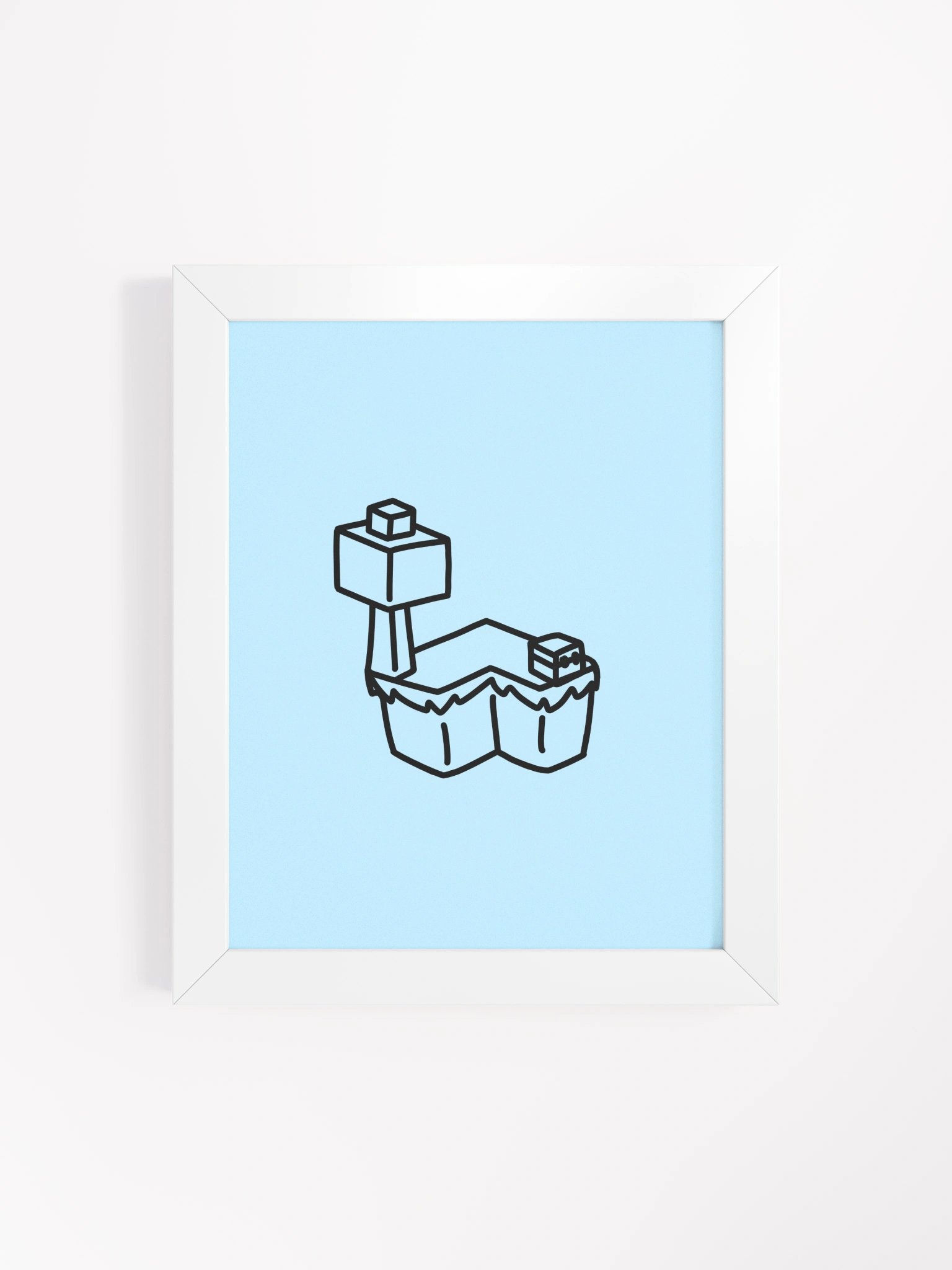 Skyblock Doodle Island Art product image (3)