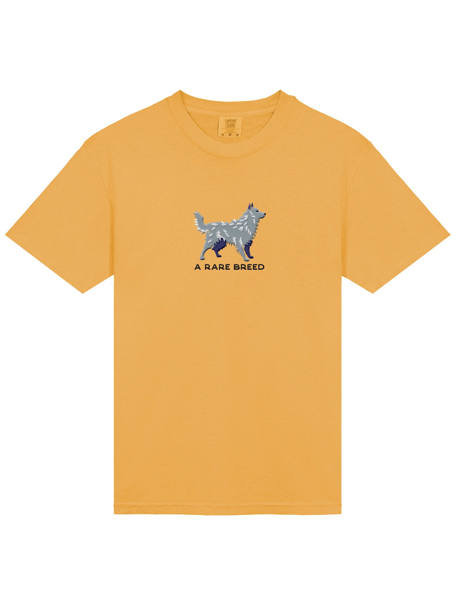 A Rare Breed T-Shirt(Embroidered) of a Hungarian Mudi(Gray) product image (6)