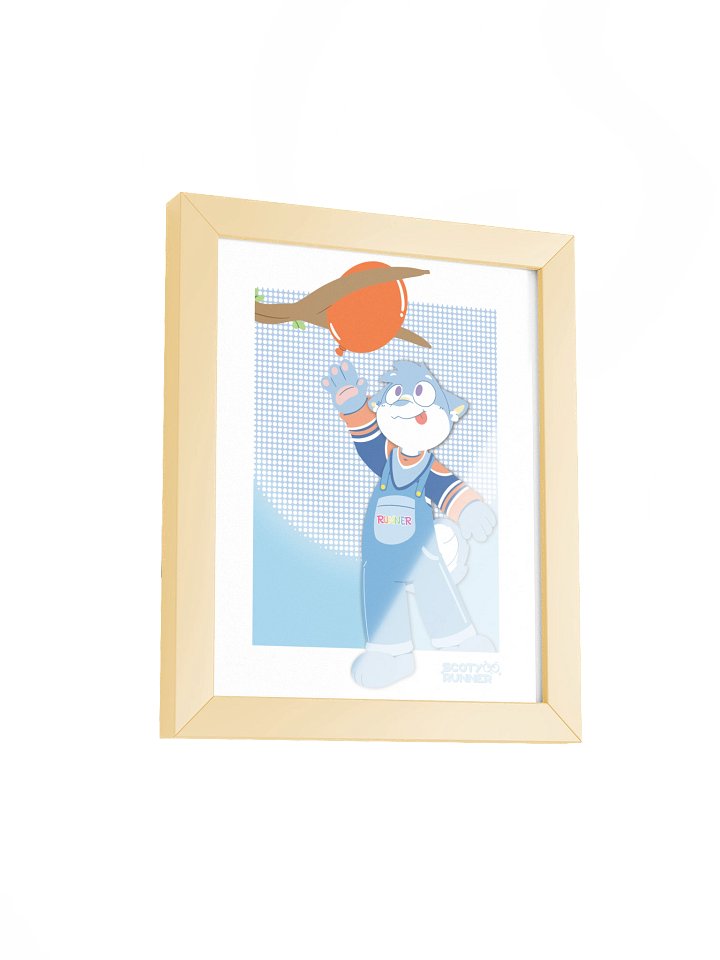 Reach for the Stars - SCOTYxRUNNER Edition Framed Print product image (8)