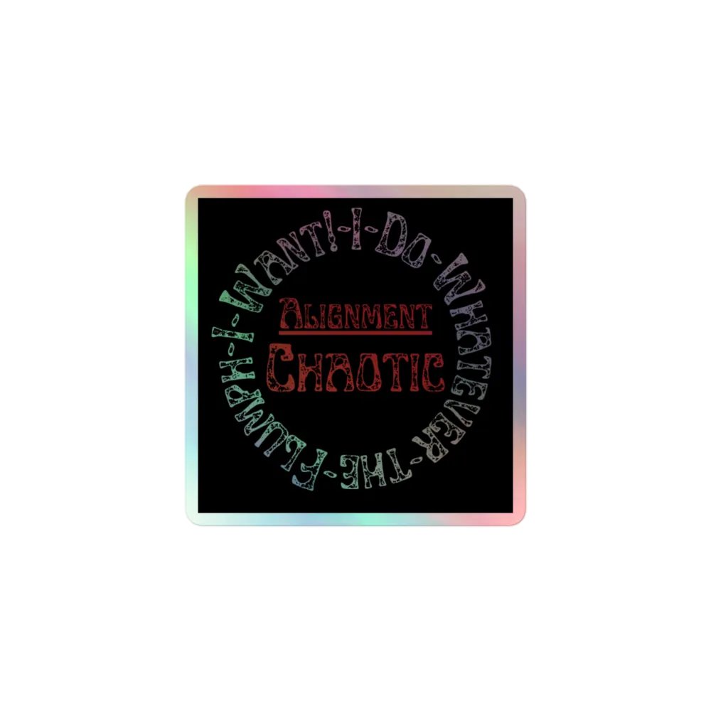 Aligment Chaotic. product image (1)