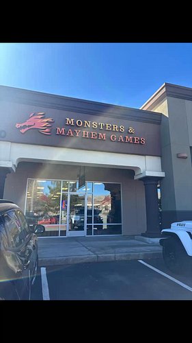 Monsters & Mayhem Games
Check this place out yall! Been open since September but I just found out about it! Monsters and Mayh...