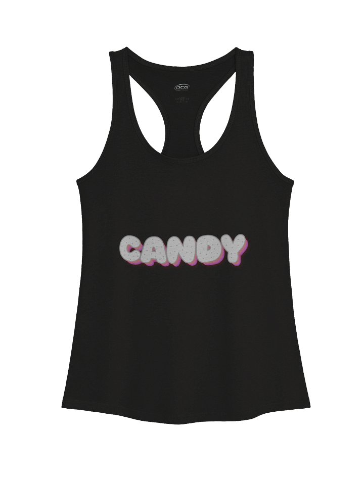 Candy logo Women's Racerback Tank product image (5)