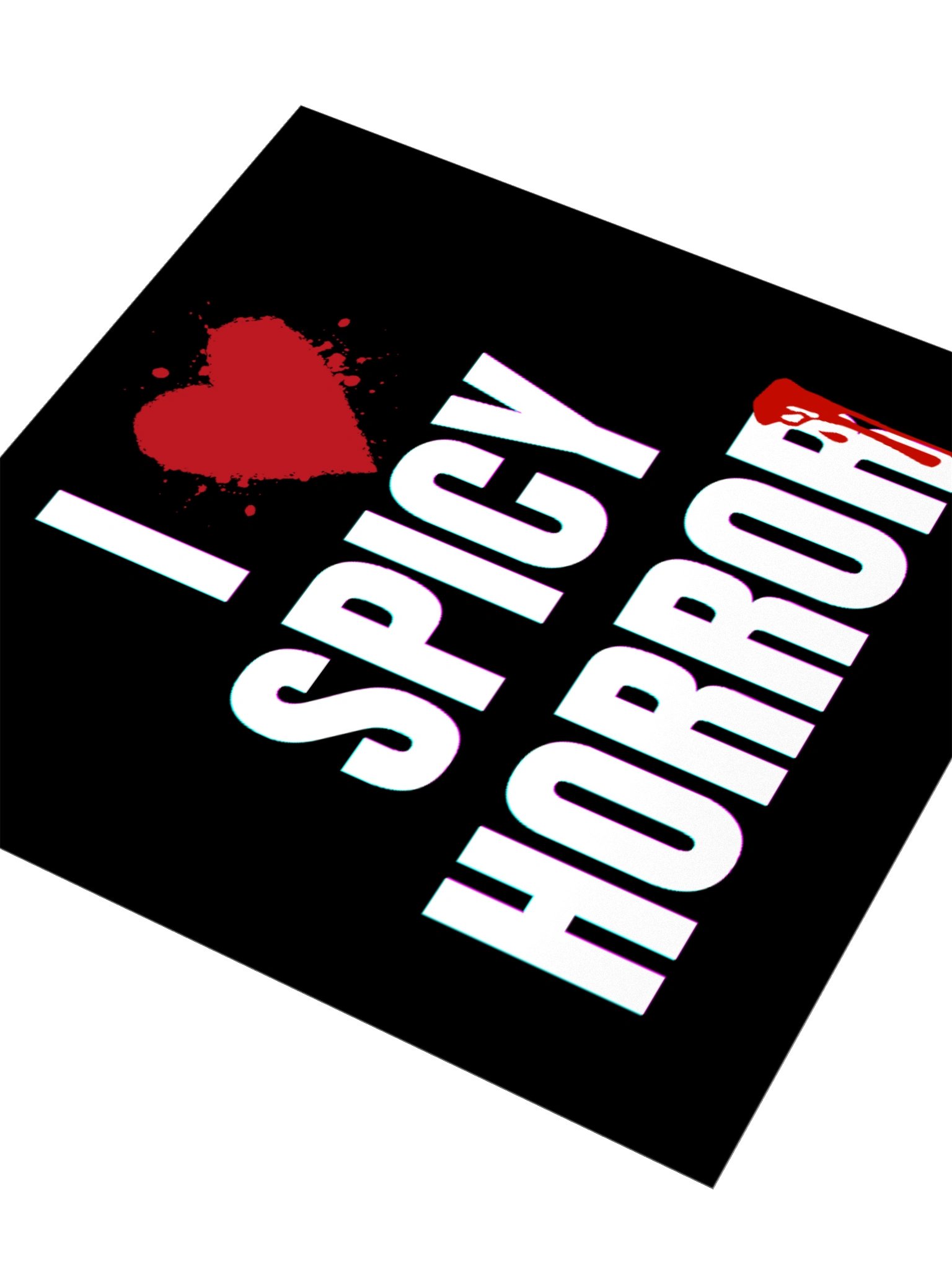 I love Spicy Horror Sticker product image (3)