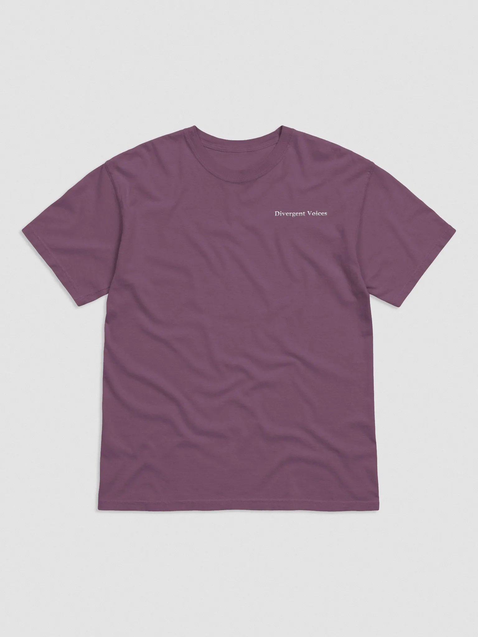 Divergent Voices Classic Embroidered Unisex T-shirt product image (2)