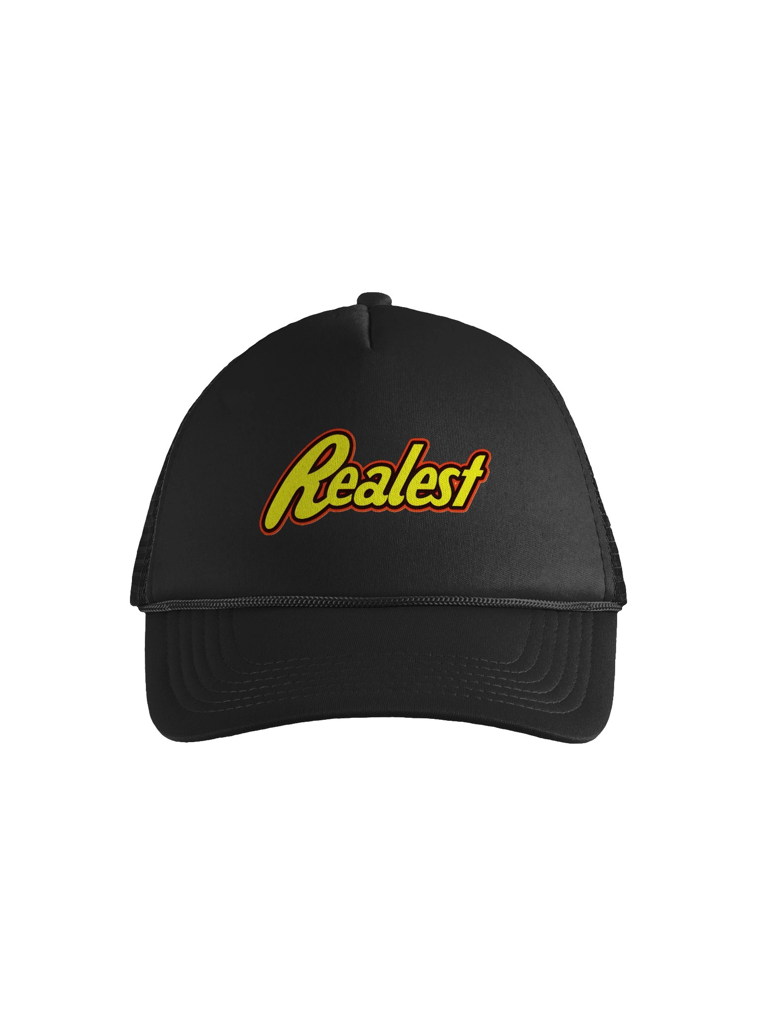 Realest Classic Trucker Hat - Original Yellow/Orange/Brown Edition product image (1)