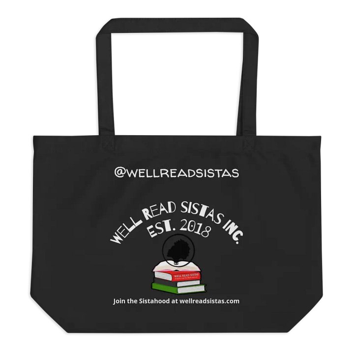 Well Read Sistas Logo Tote Bag product image (1)