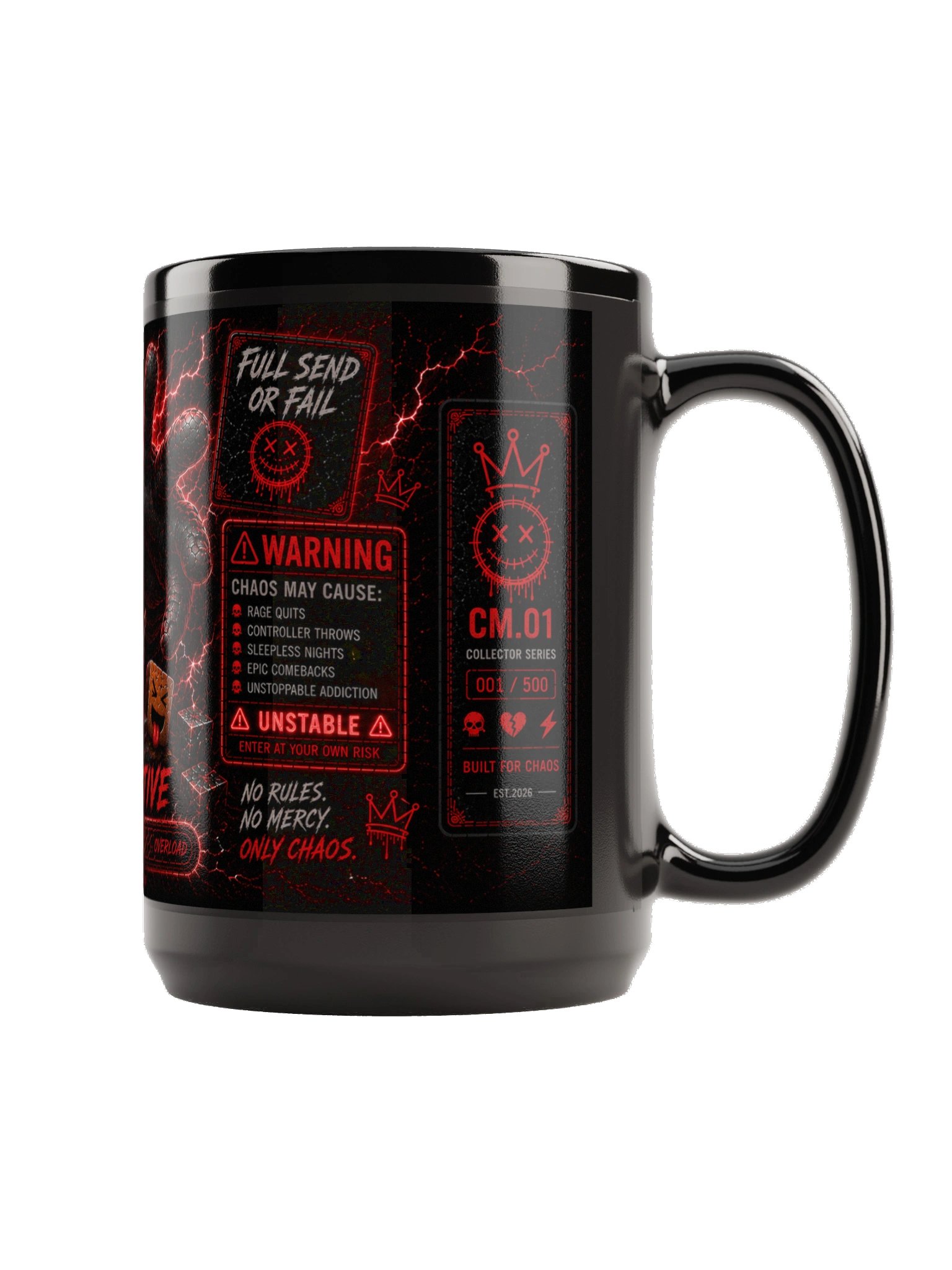GAJ - CM.01 - Chaos mode - Gaming Mug product image (3)