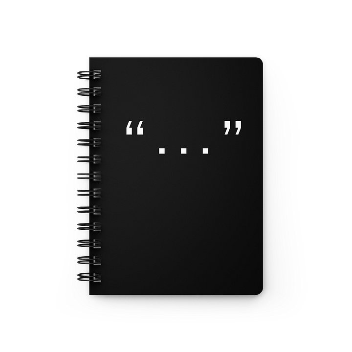 Ellipses Quote Book (spiralbound) product image (1)