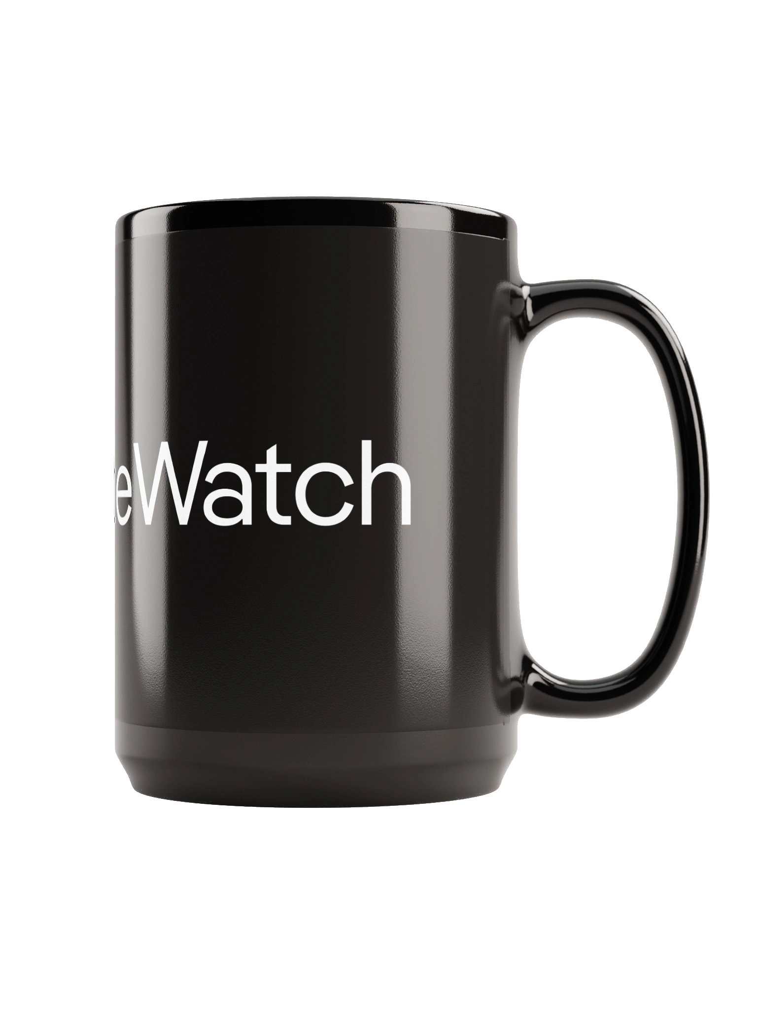 InfiniteWatch Black Mug product image (1)