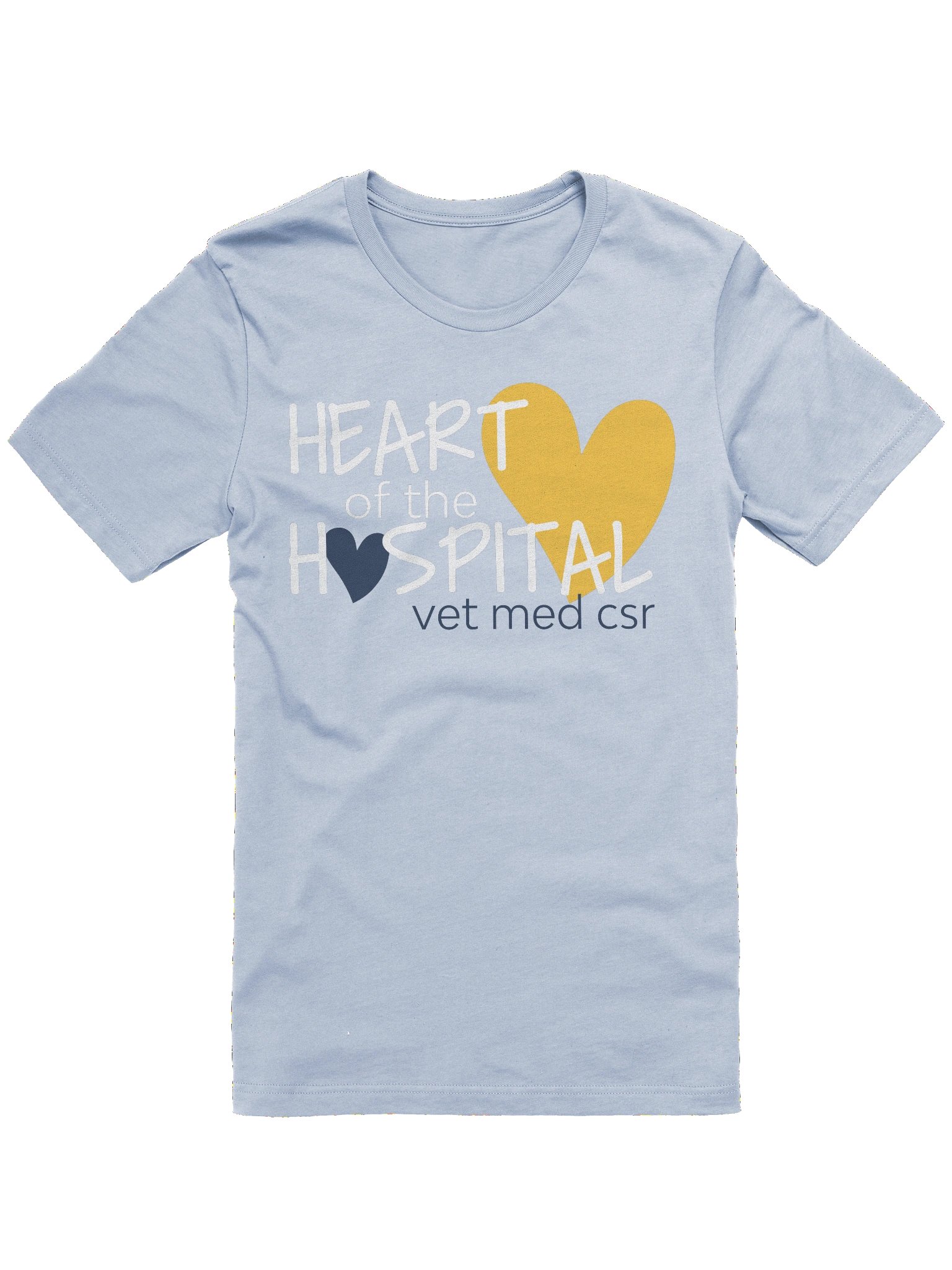 Heart Vet Hospital Logo T-Shirt product image (1)