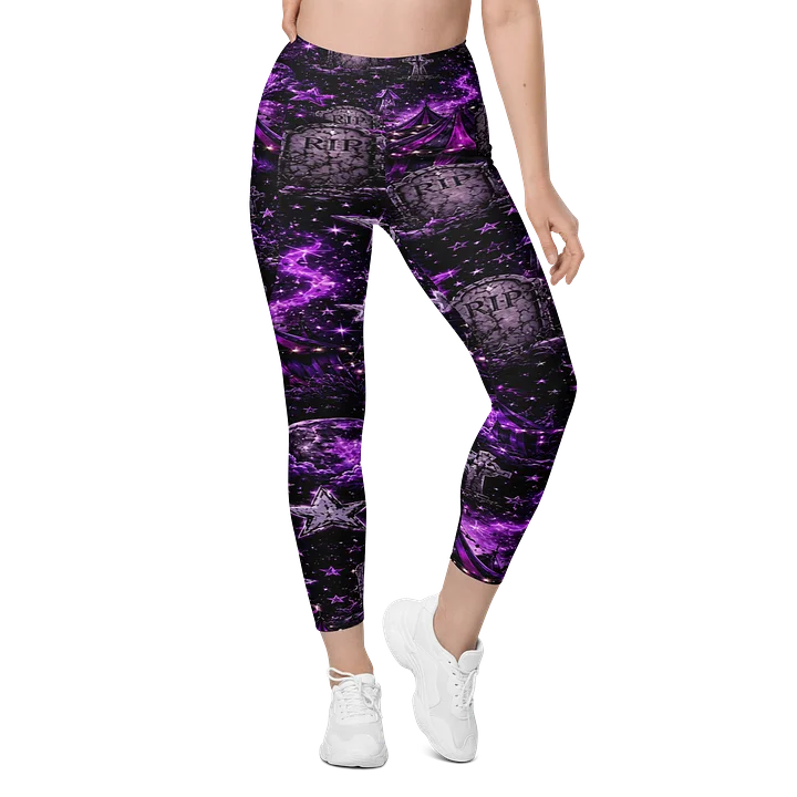 Midnight Carnival of Lost Stars Leggings product image (1)
