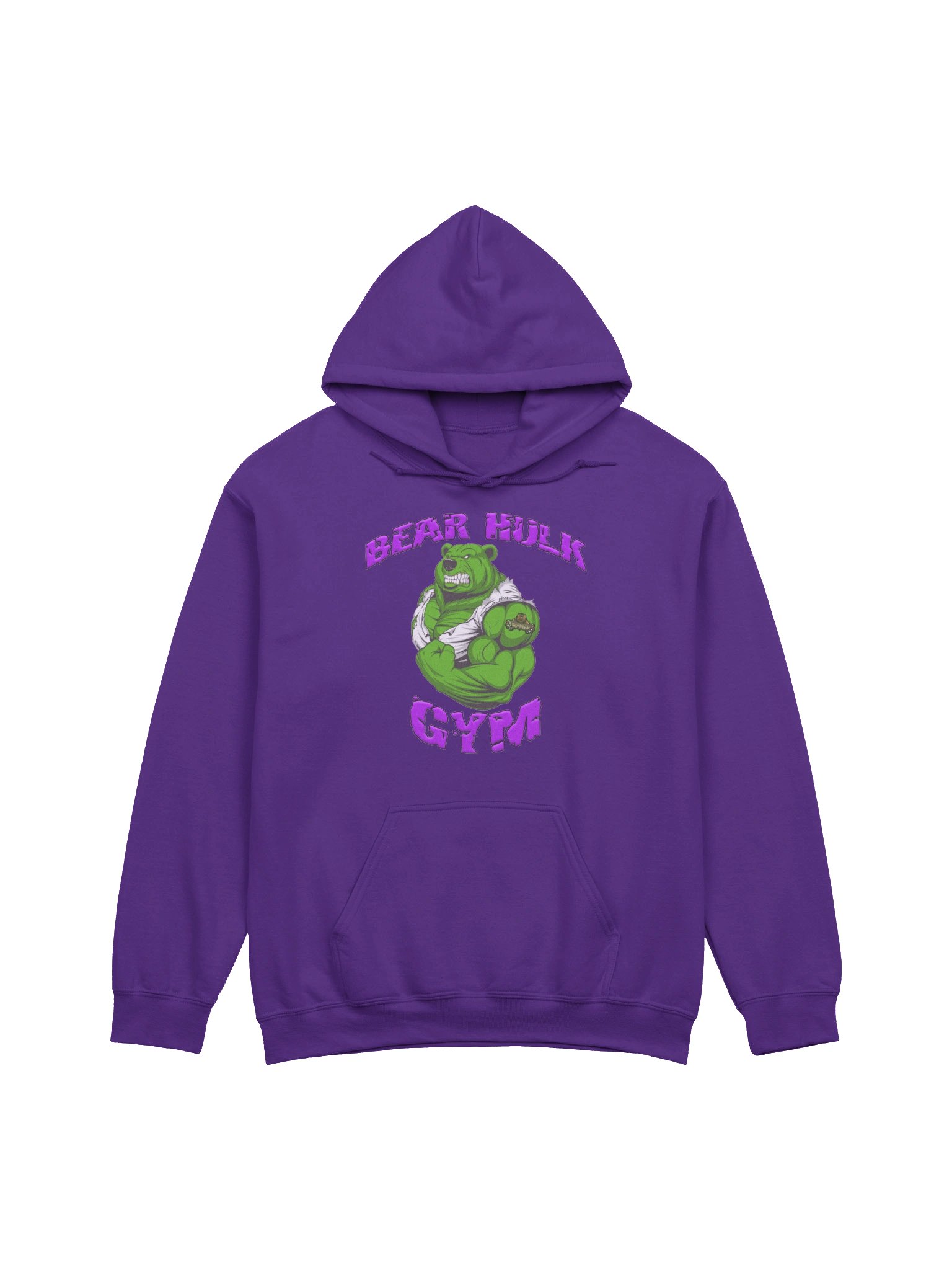 Bear Hulk Gym Hoodie product image (9)