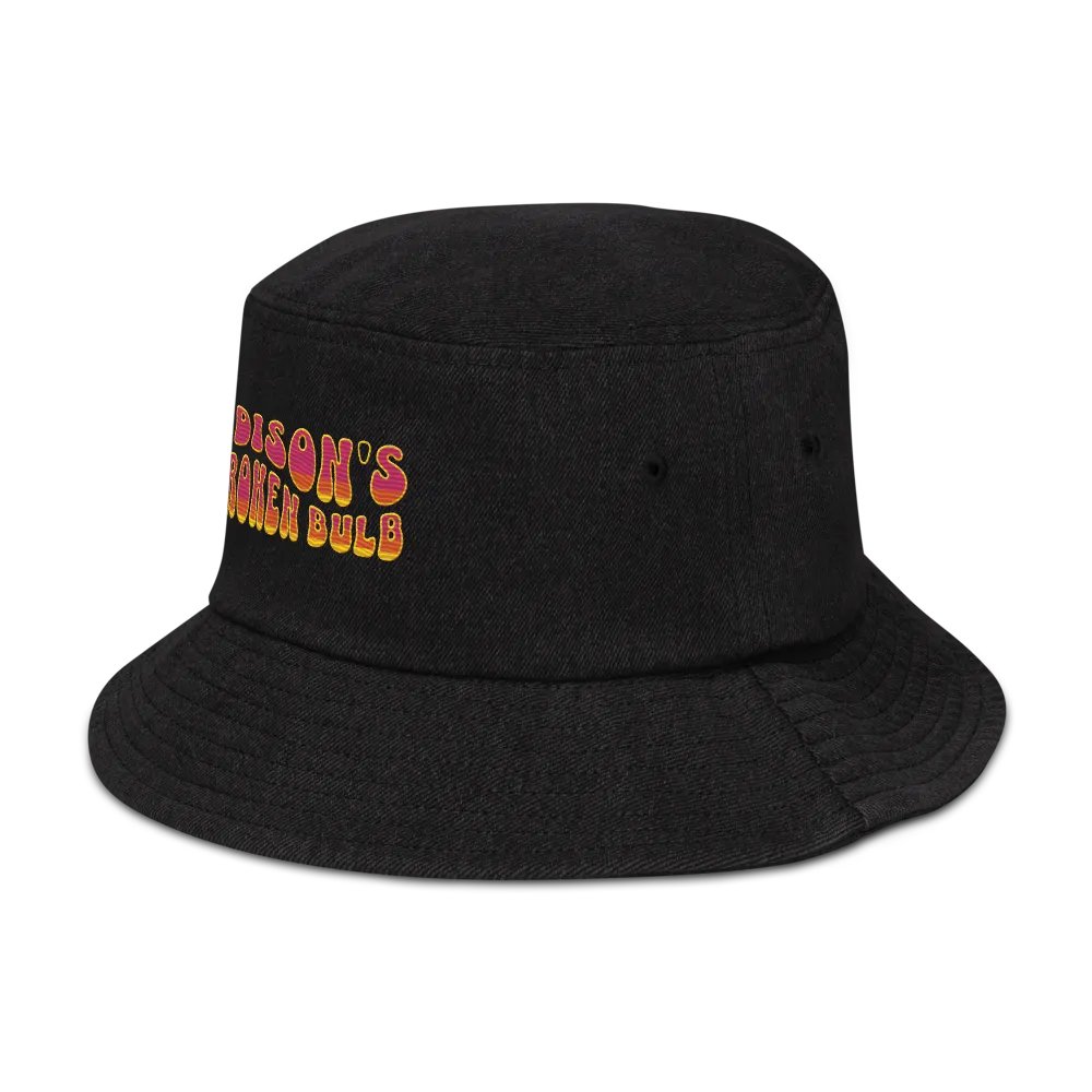 Edison's broken bulb (Denim Bucket Hat) product image (7)