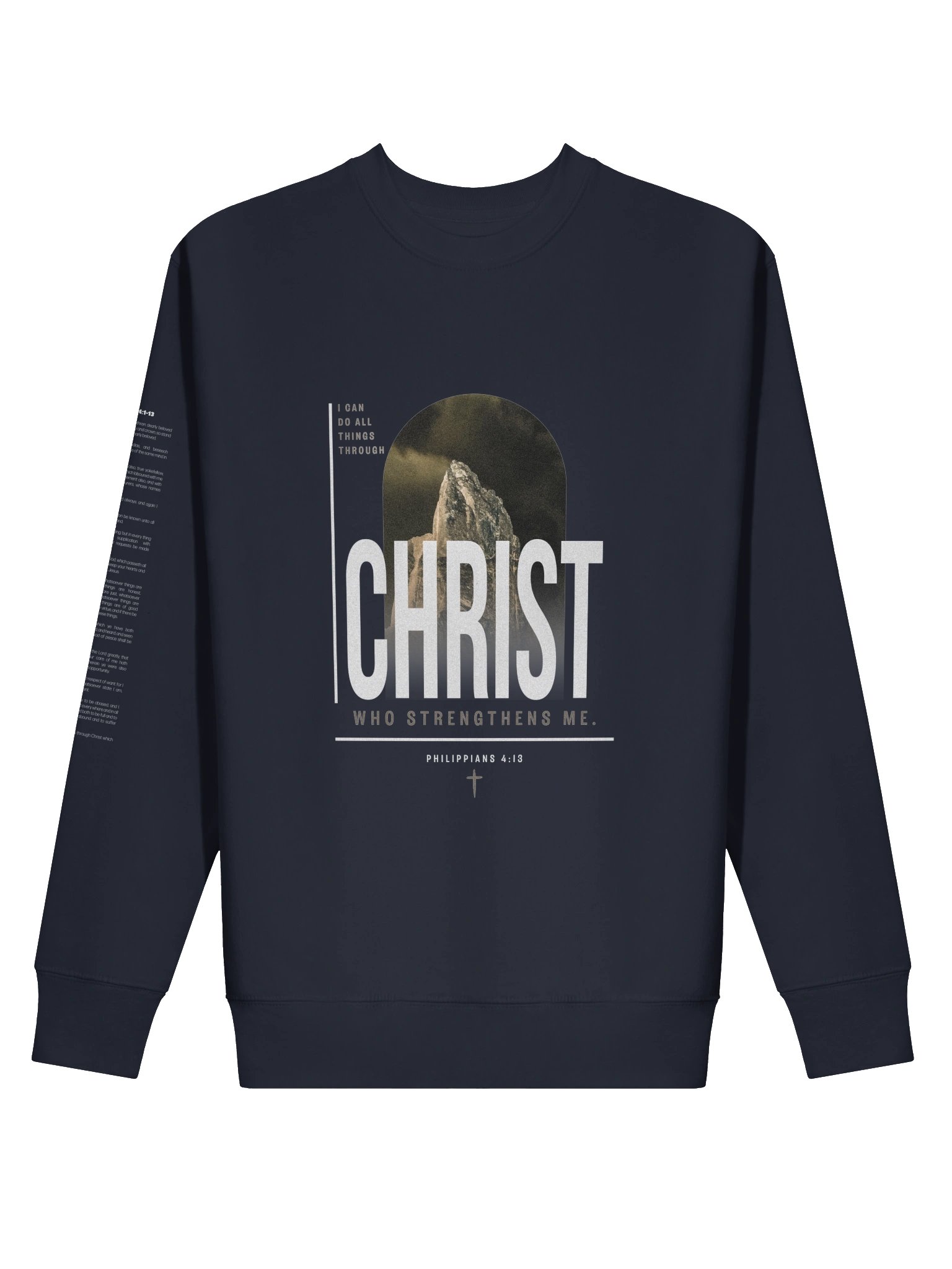 Philippians 4:13 - Cotton Heritage Premium Sweatshirt by Cotton Heritage product image (8)
