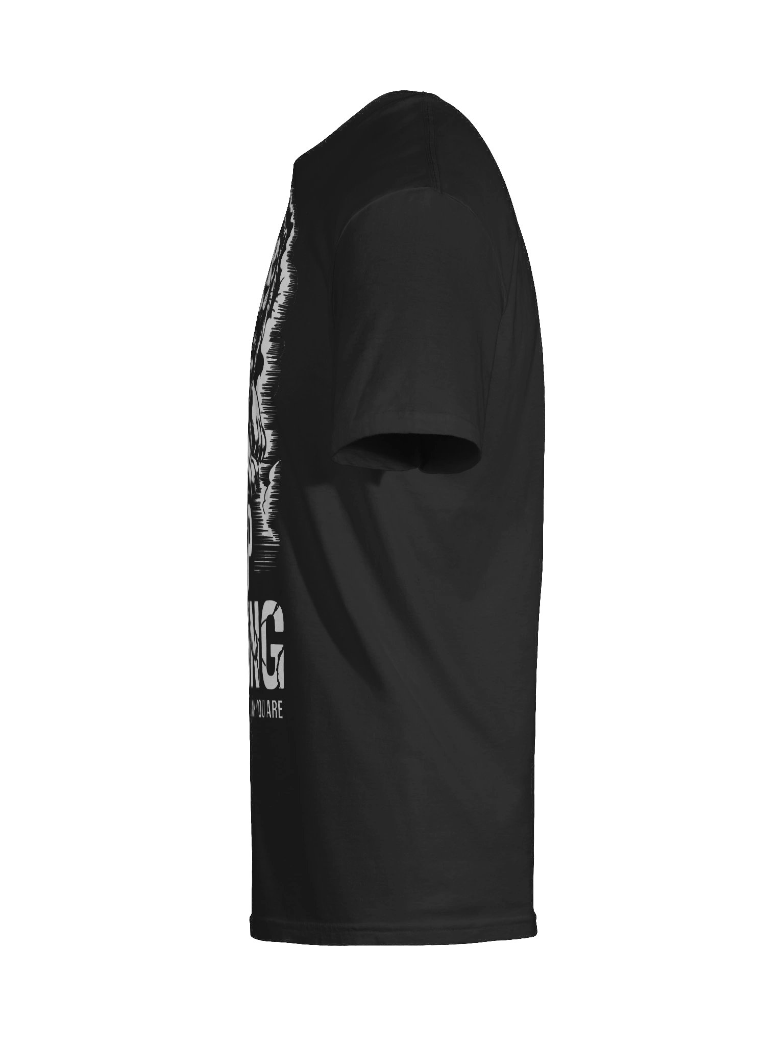 KEEP PUSHING V4 Graphic T-Shirt Snow product image (5)