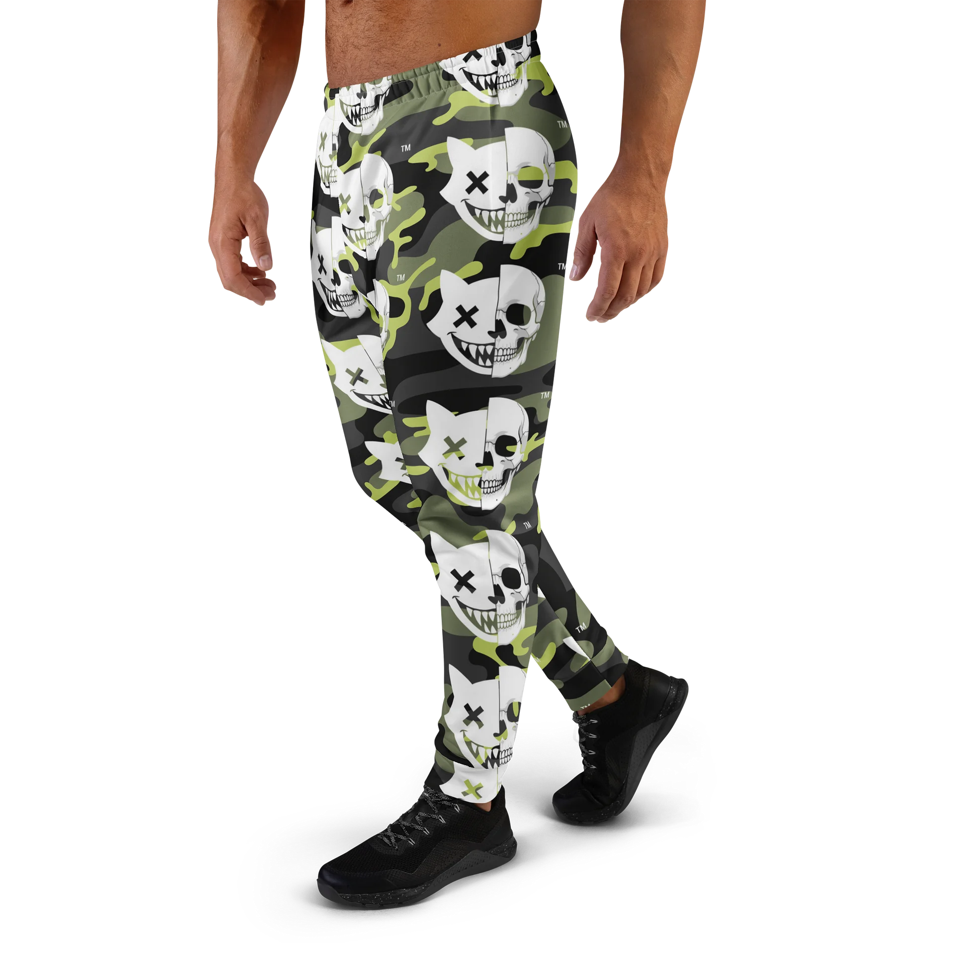 VYNING Split Skull Camo Joggers product image (1)