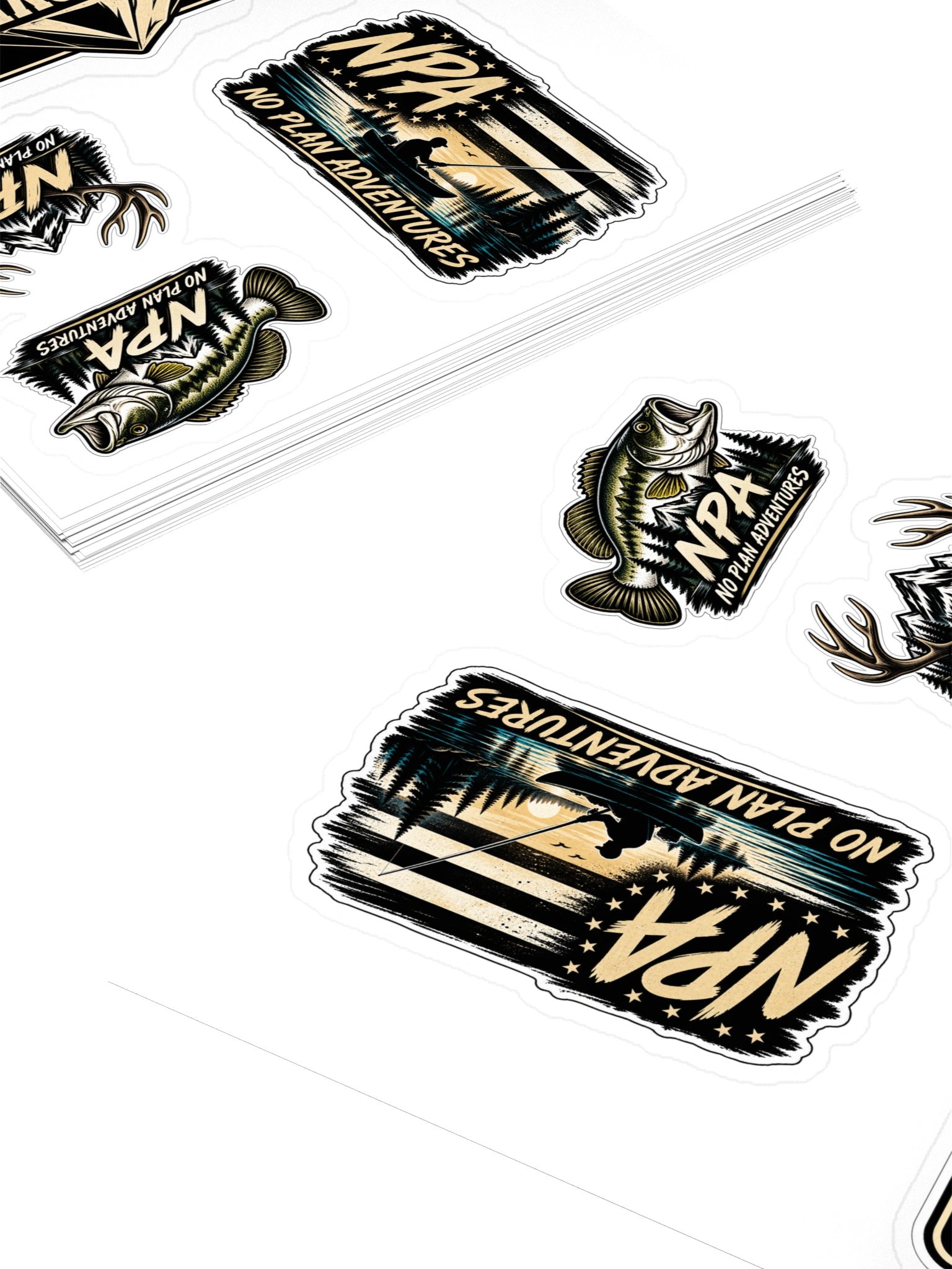 No Plan Adventures Sticker Pack product image (4)