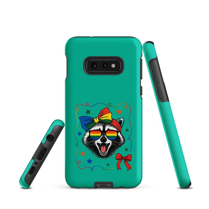 Rainbow Raccoon Samsung Case product image (2)