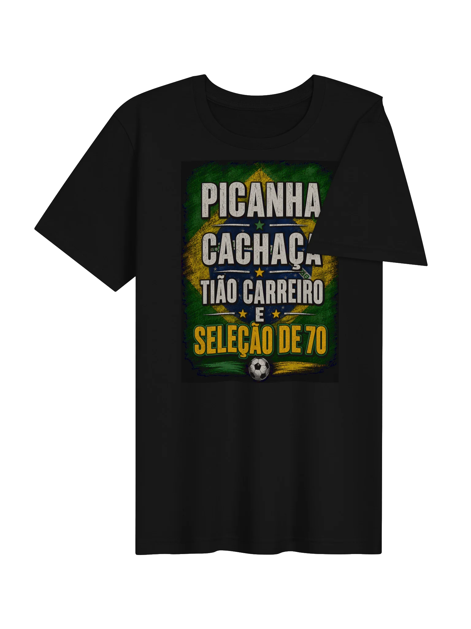 Picanha, Cachaça & Seleção 70 Brazil Football Tee product image (4)