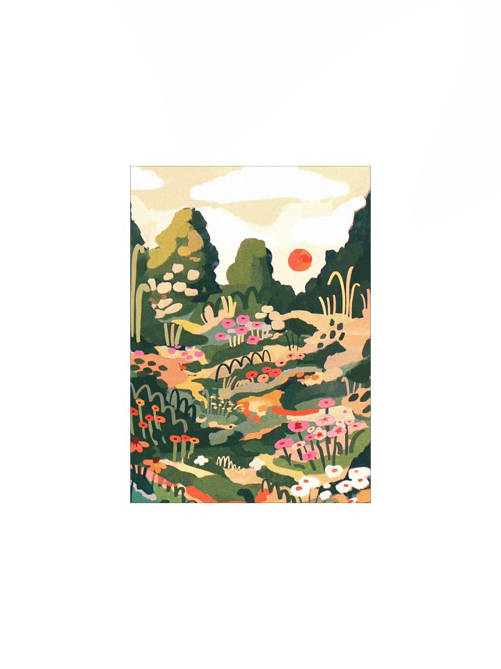 Floral Landscape Print product image (2)