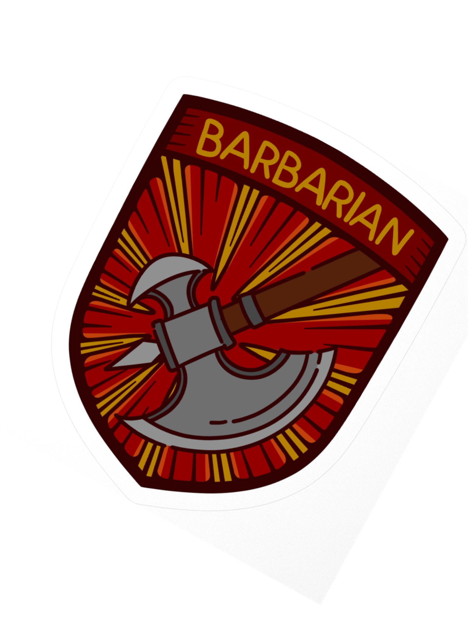 Barbarian Emblem Sticker product image (5)