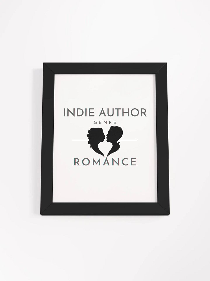Indie Author Genre Romance Framed Poster product image (2)