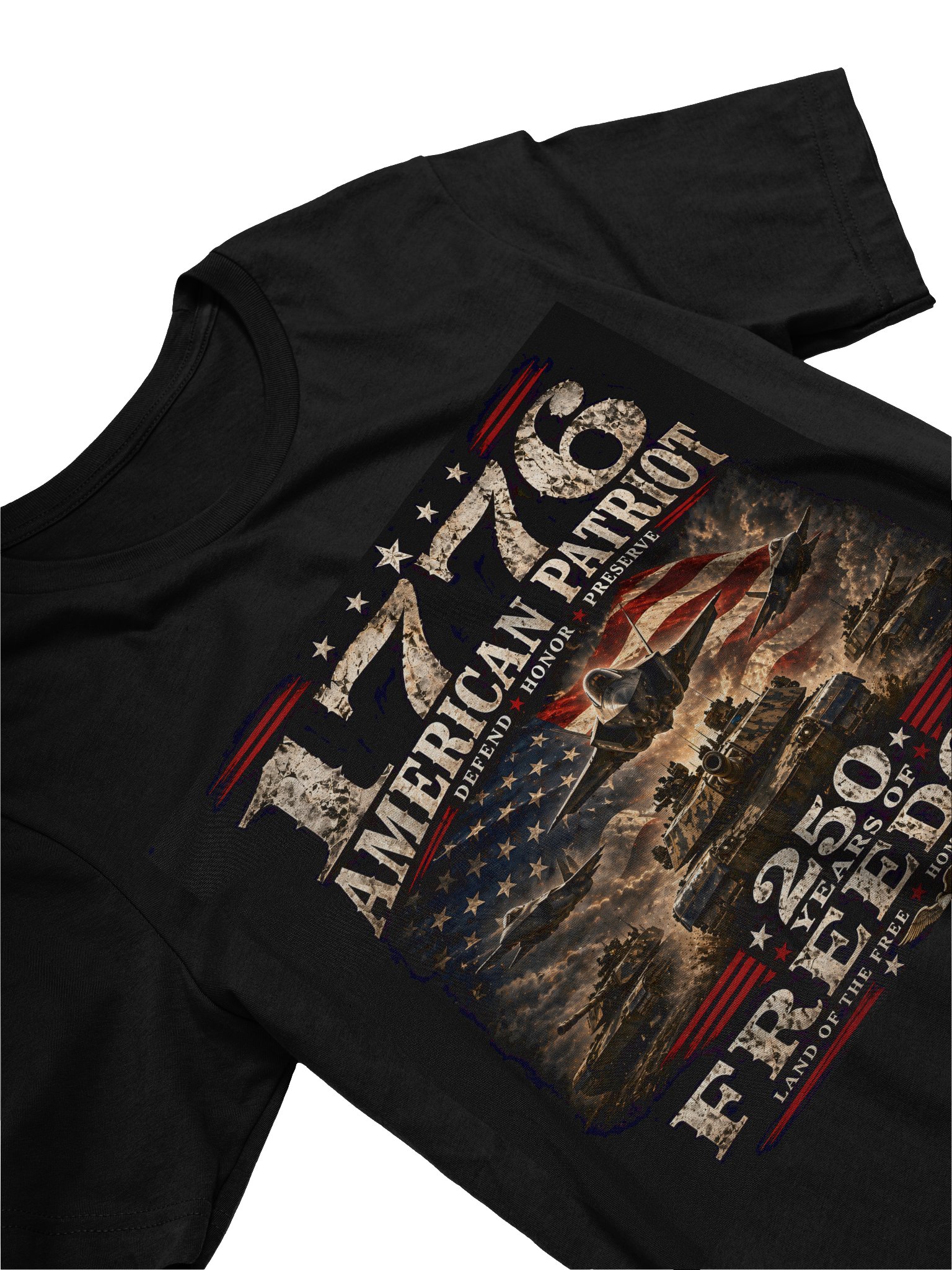 Women’s 1776 American Patriot Freedom Tee product image (3)