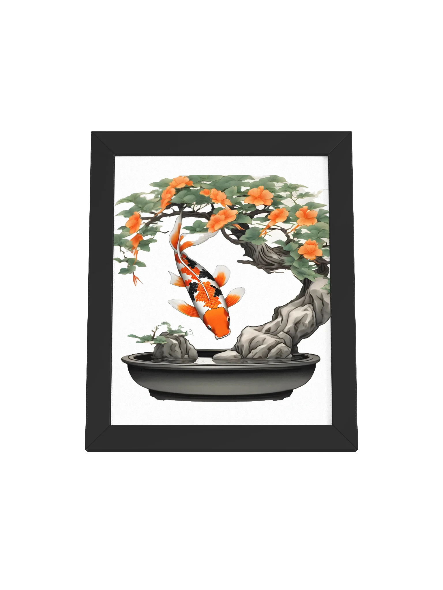 Tranquil Koi Fish Framed Art Print product image (2)