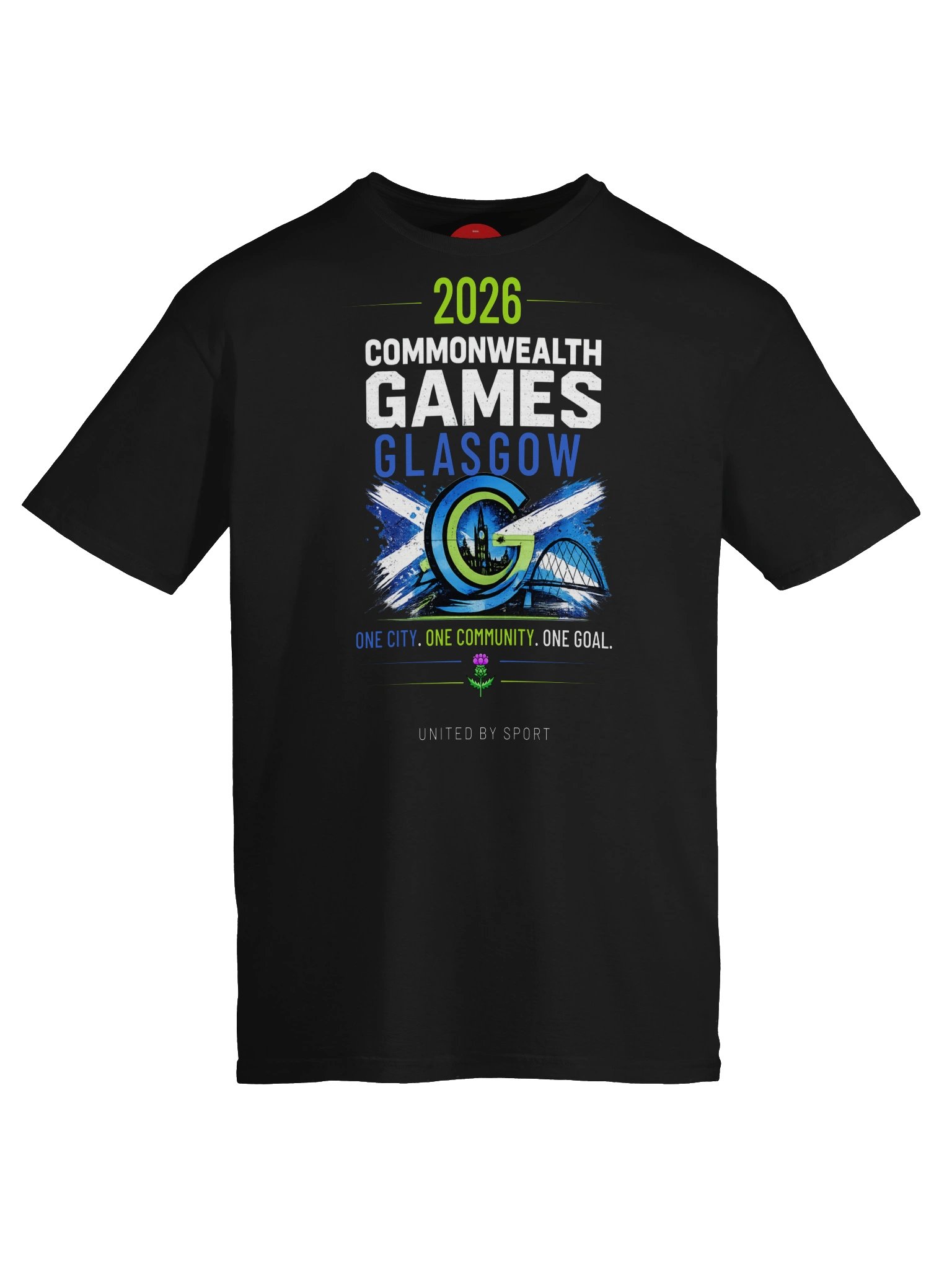 Glasgow 2026 Commonwealth Games Graphic Tee product image (5)