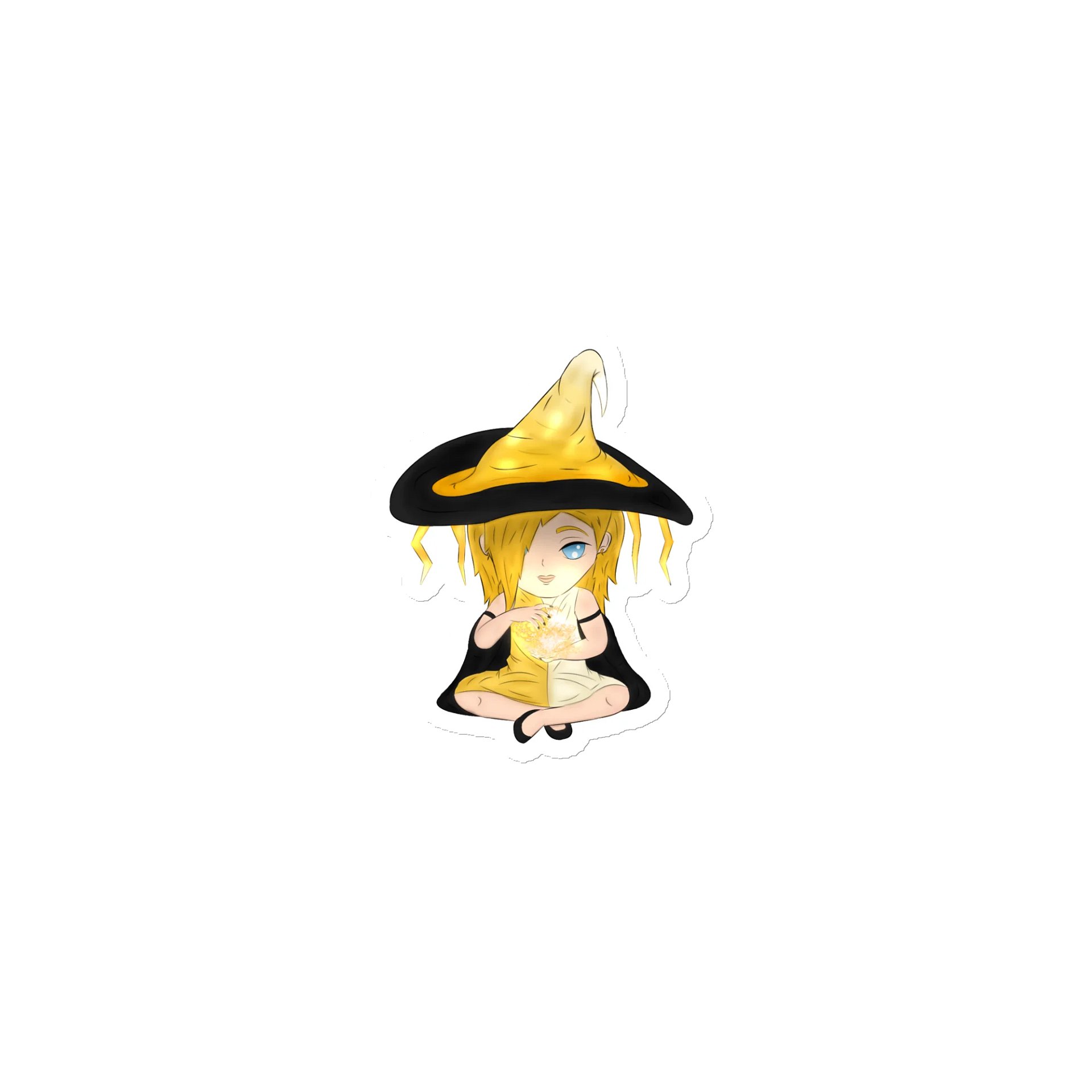 Lightning Witch Aidan | Die-Cut Magnets product image (1)