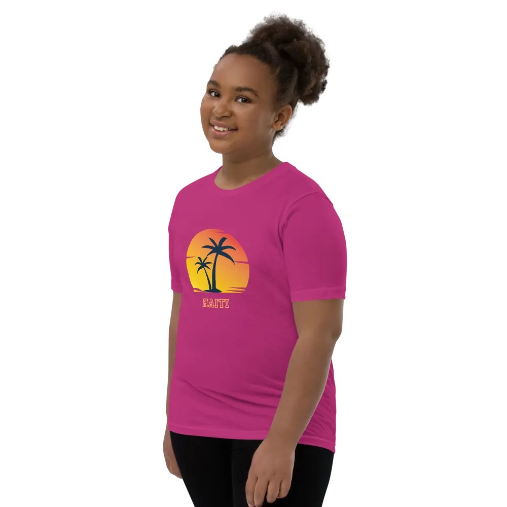 Haitian Sunset Youth T-Shirt product image (114)
