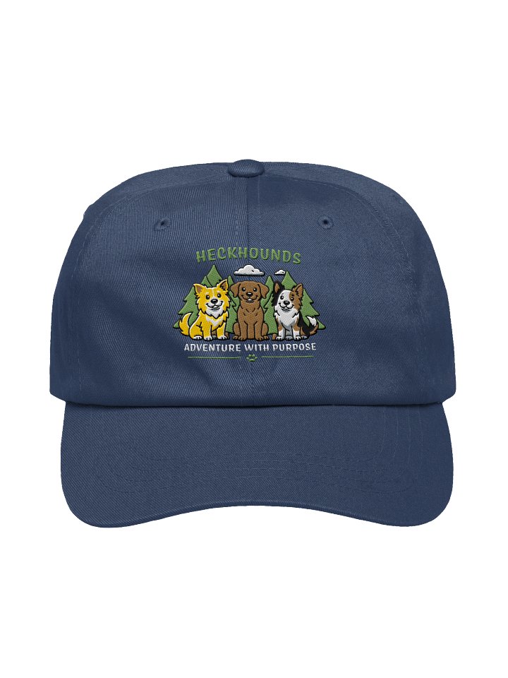 heckhound logo dad hat product image (1)