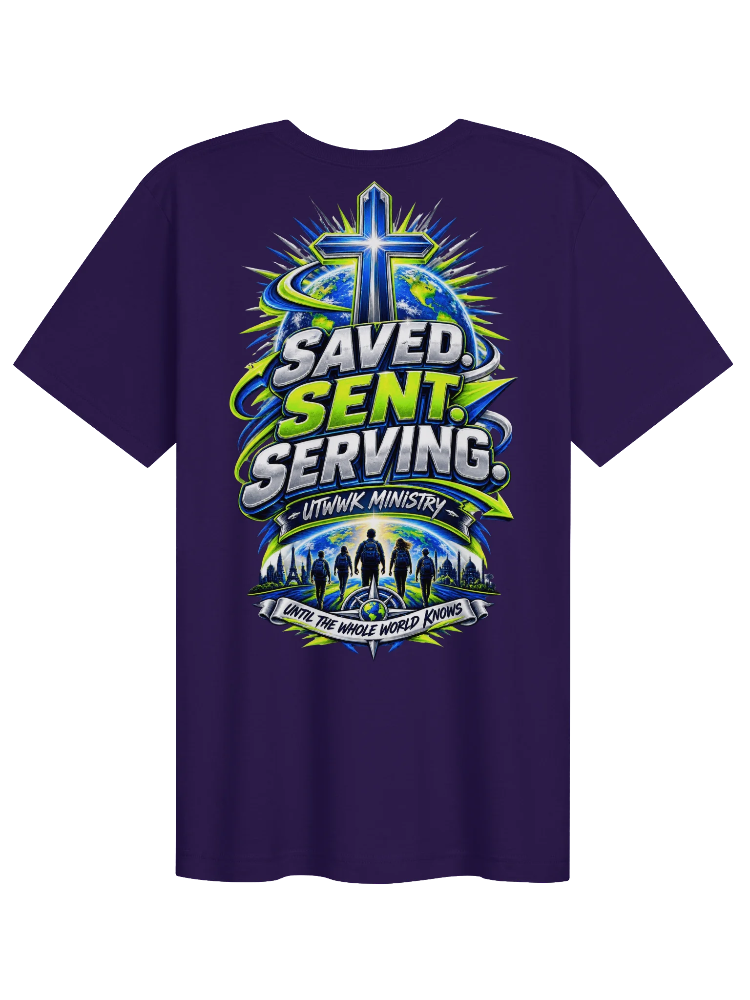 Be Still. Then Go. / Saved by Grace Mission Tee product image (42)
