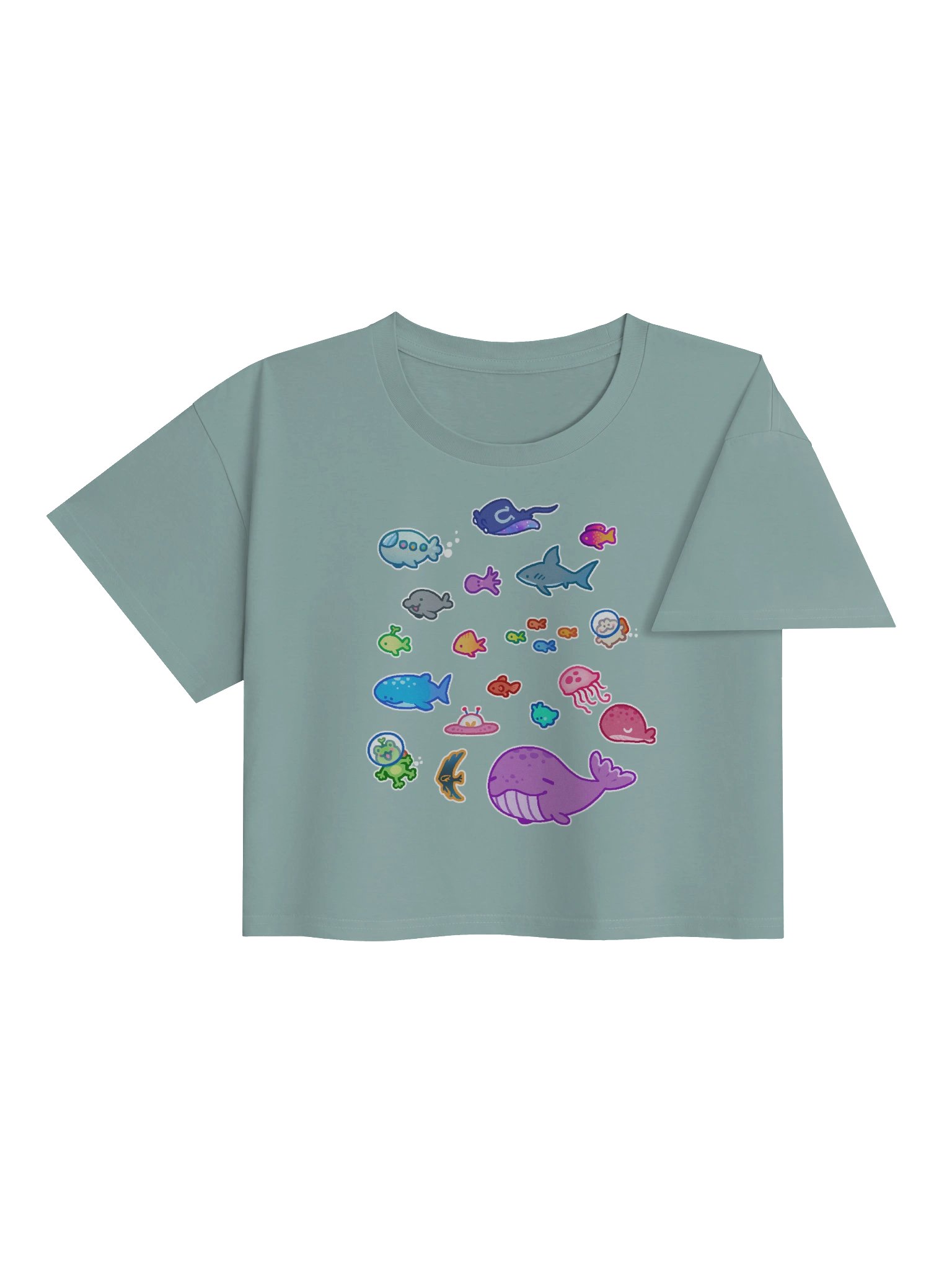 Ocean Crop Top product image (4)