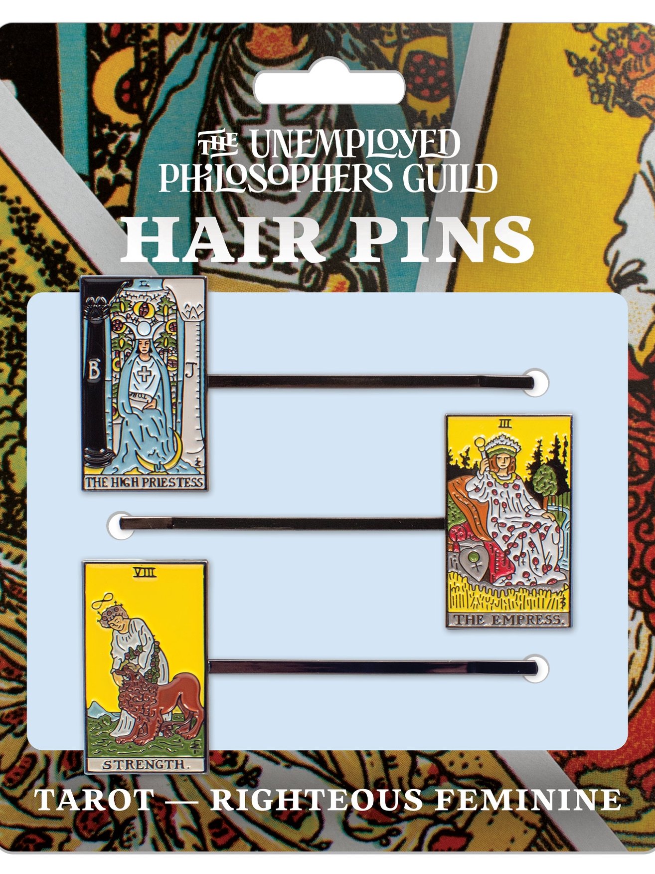Righteous Feminine Tarot Hair Pins product image (1)