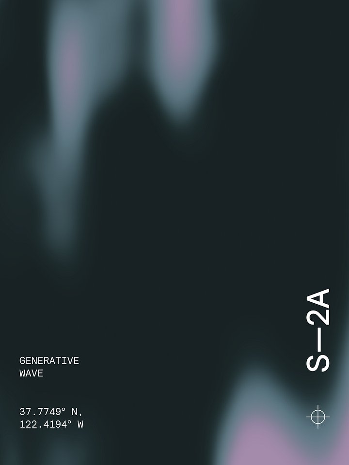 Digital Artwork | Generative Wave product image (1)