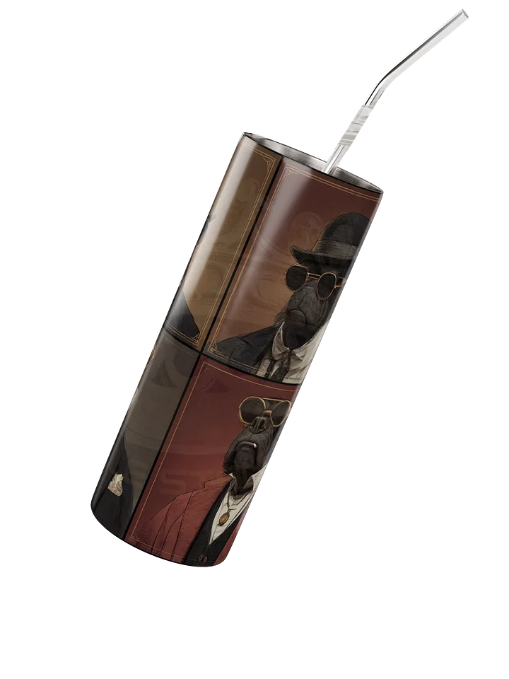 Gentlemanly Pups Stainless Steel Tumbler product image (2)