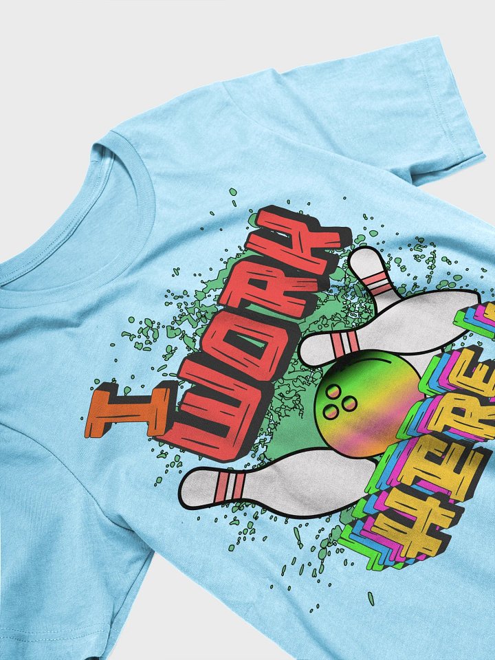 I Work Here Bowling Strike Zone Statement Tee product image (2)