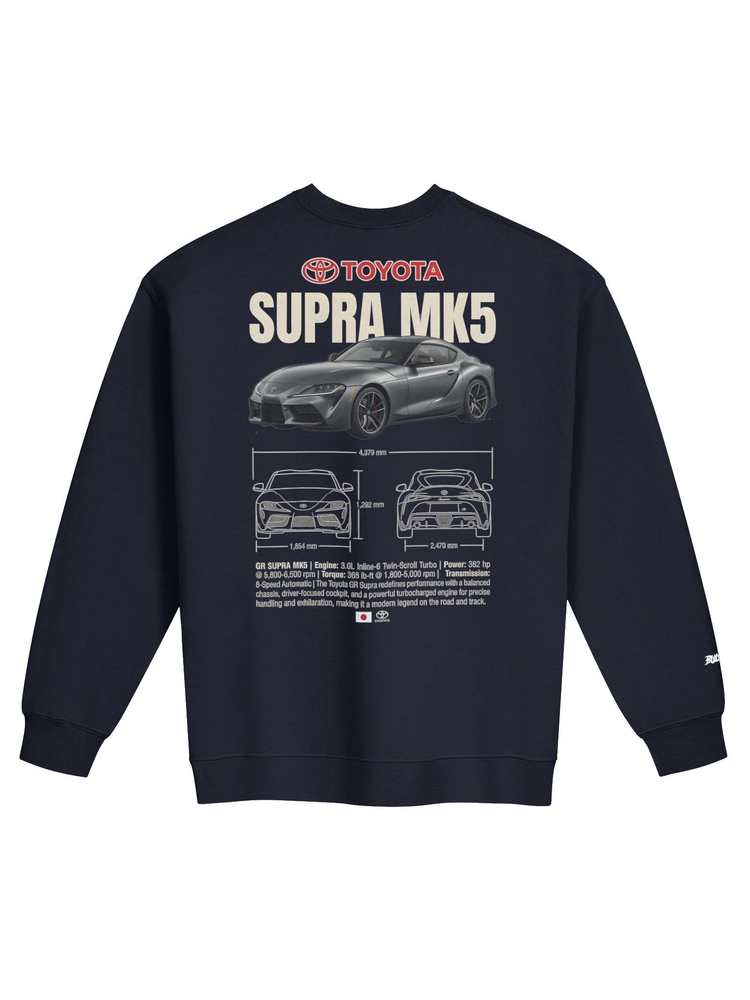 Supra Mk5 Sweatshirt - Bulvant - 9EO65WN4TQ0