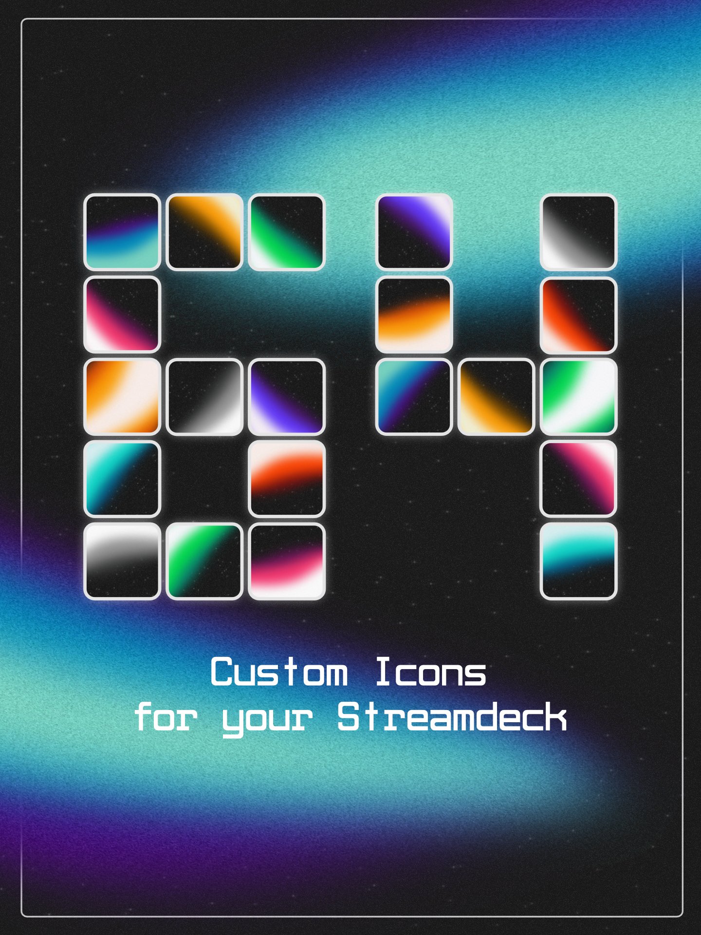 AURORA - FREE Streamdeck Icons product image (2)