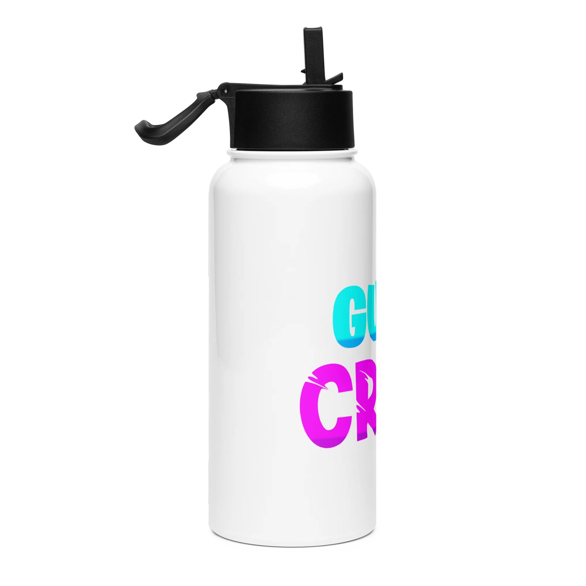 GunsCrew Stainless Steel Water Bottle with a Straw Lid product image (4)