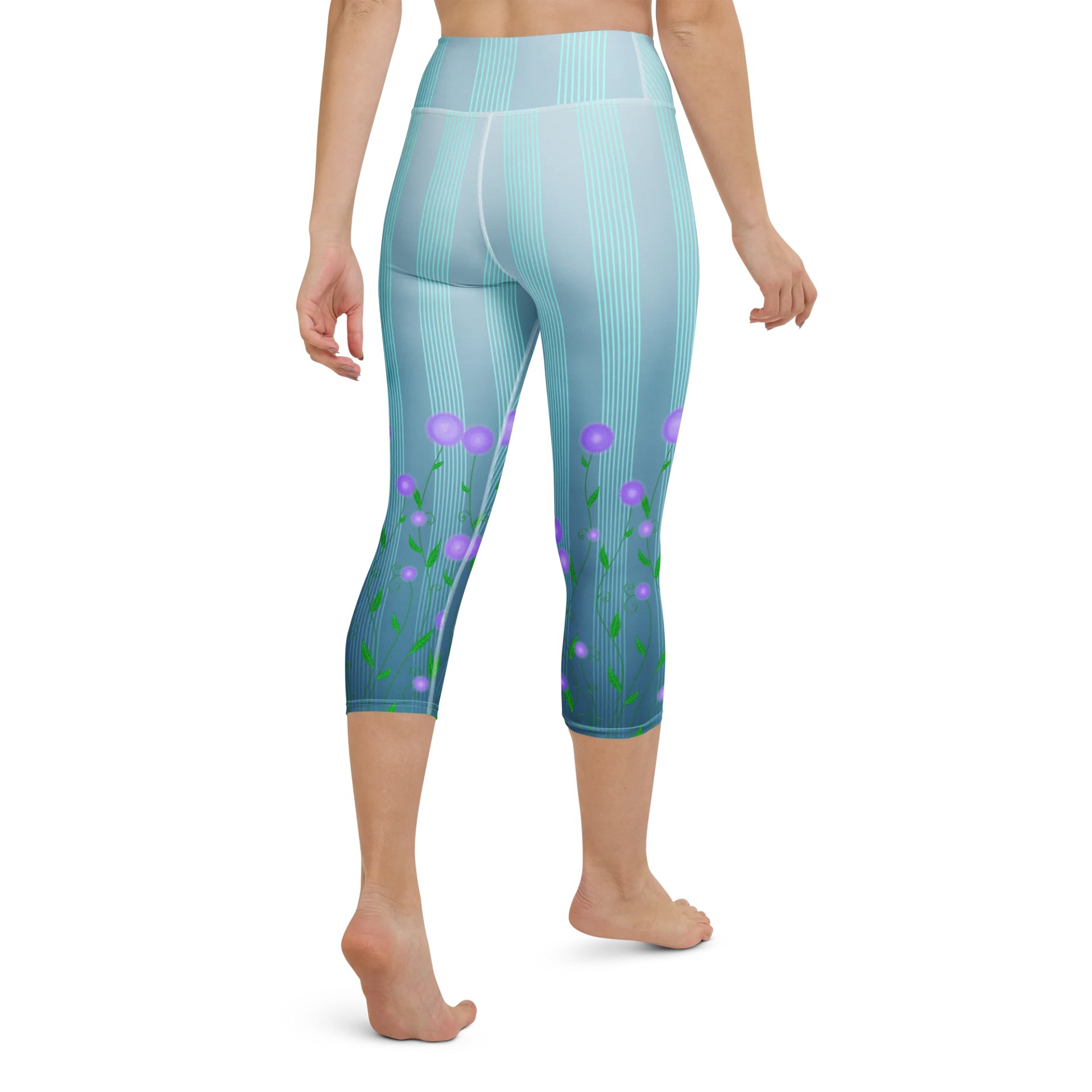 Spring Blooms Capri Leggings product image (3)