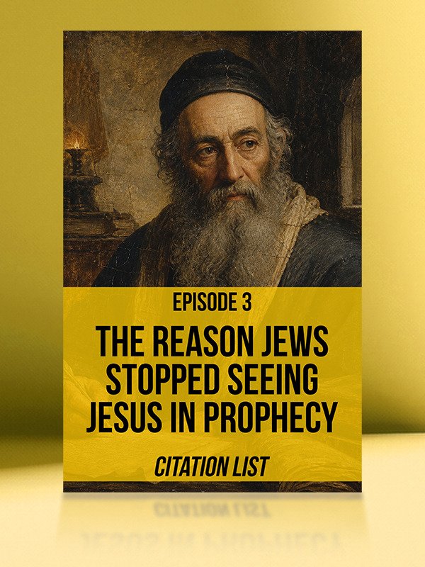 The Reason Jews Stopped Seeing Jesus in Prophecy Citation List product image (1)