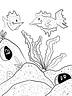 TSStechAngel's World - CaveFish Coloring Page