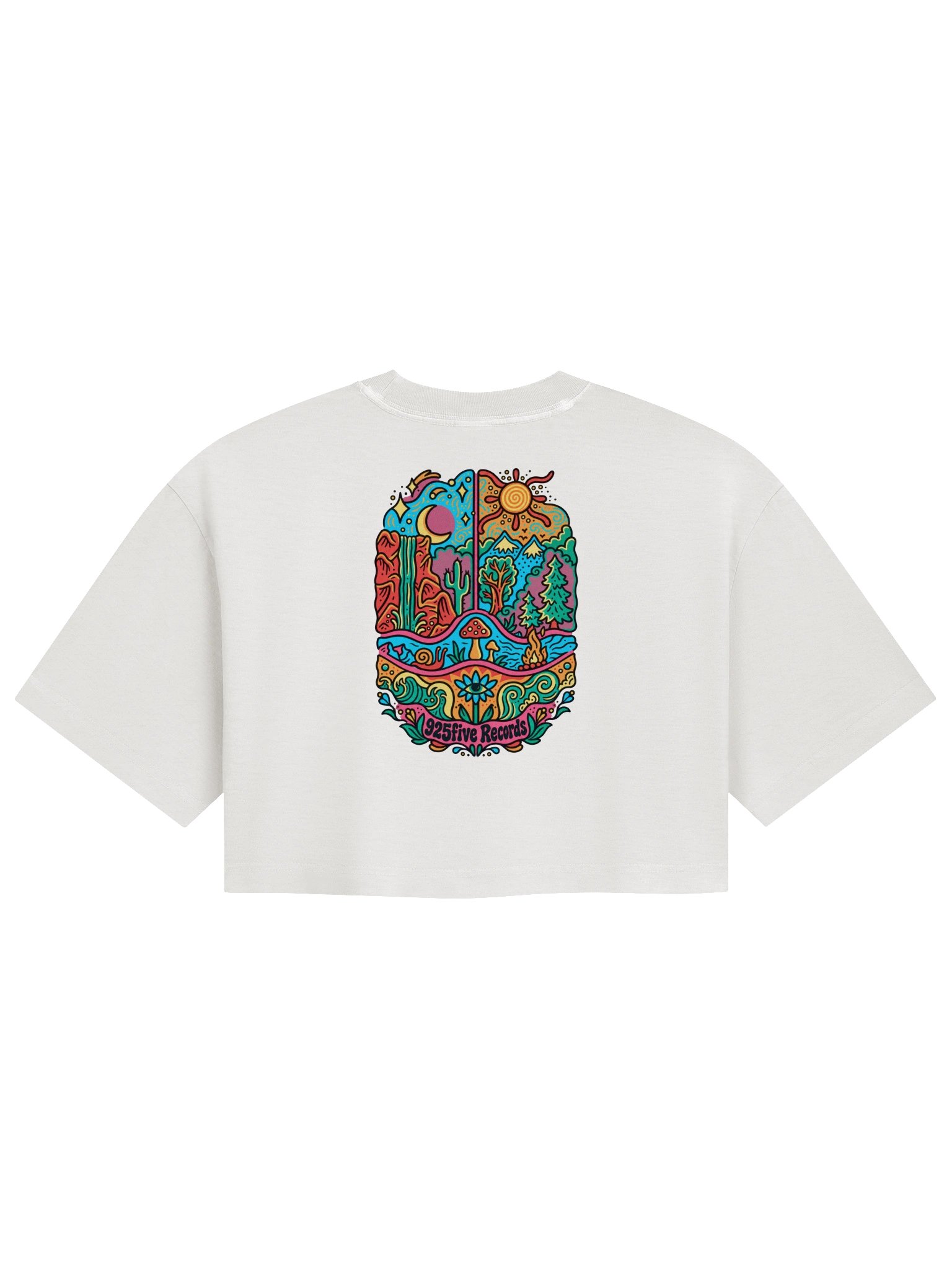 Women’s Garment Dye Cropped HN-Tee product image (4)